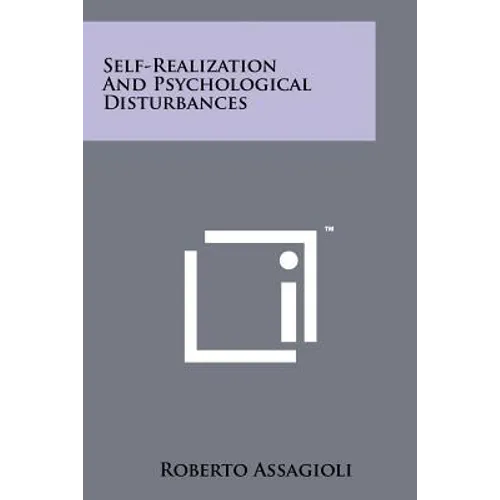 Self-Realization and Psychological Disturbances - Paperback
