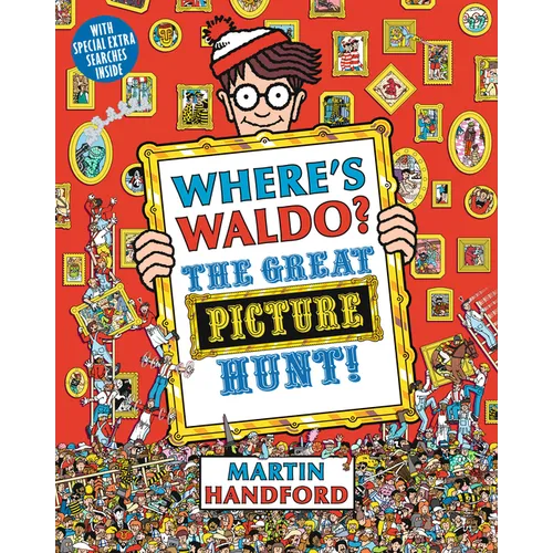 Where's Waldo? the Great Picture Hunt!: (A Hidden Object Activity Book Including Stickers, Spot-The-Difference Spreads, Search & Find Puzzles, & More - Paperback