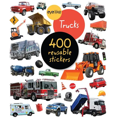 Eyelike Stickers: Trucks - Paperback