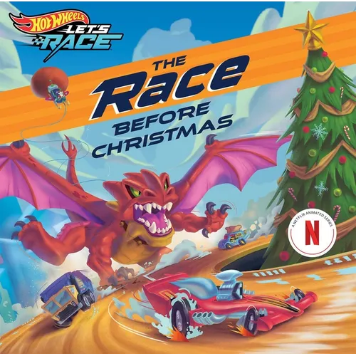 Hot Wheels Let's Race: The Race Before Christmas - Hardcover