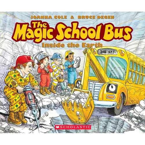 The Magic School Bus Inside the Earth - Paperback