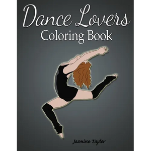 Dance Lovers Coloring Book - Paperback