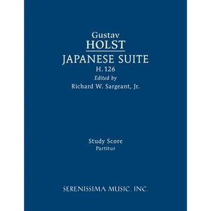 Japanese Suite, H.126: Study score - Paperback