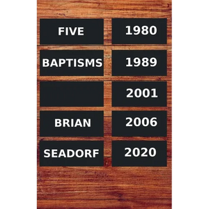 Five Baptisms - Paperback