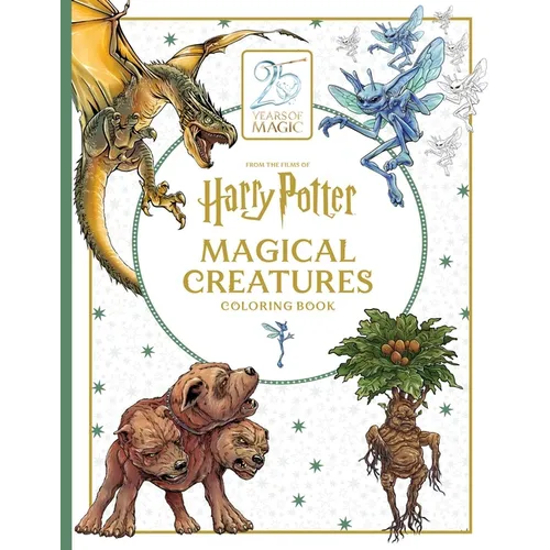 Harry Potter: Magical Creatures Coloring Book - Paperback