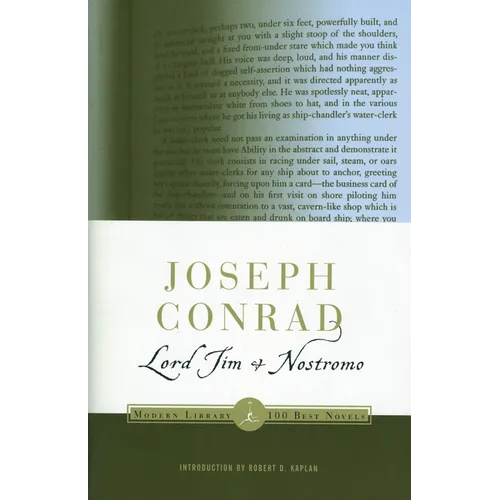 Lord Jim & Nostromo - Paperback