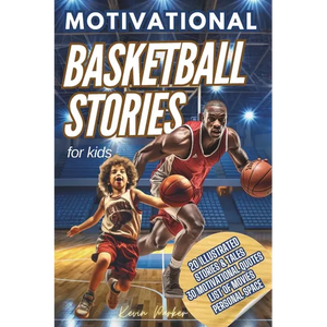 Basketball Stories for Kids: 20 Illustrated Legendary Tales with Inspiring Quotes from the Greatest Players - Amazing and Inspirational Sports History - Paperback