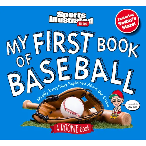 My First Book of Baseball: A Rookie Book - Hardcover