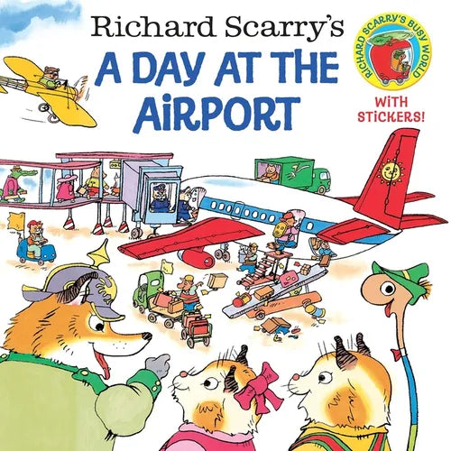 Richard Scarry's a Day at the Airport - Paperback