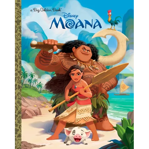 Moana Big Golden Book - Hardcover