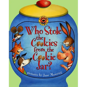 Who Stole the Cookies from the Cookie Jar? - Board Book