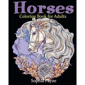 Horses Coloring Book for Adults - Paperback