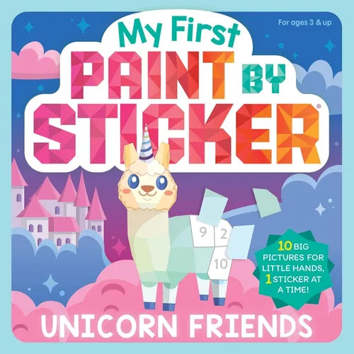My First Paint by Sticker: Unicorn Friends - Paperback