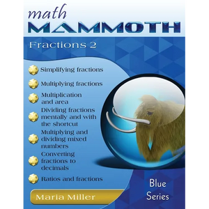 Math Mammoth Fractions 2 - Paperback