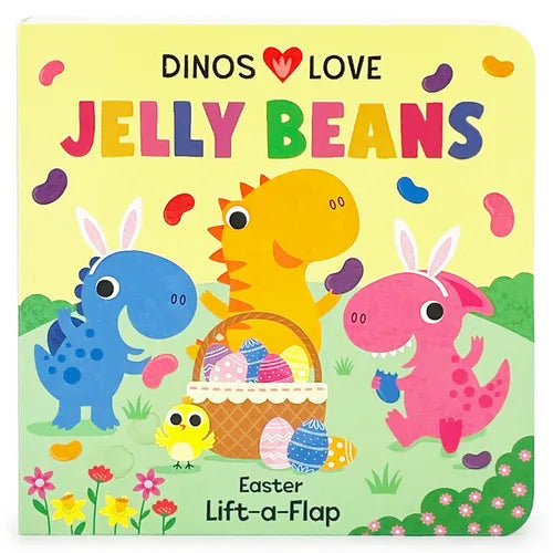Dinos Love Jelly Beans - Board Book