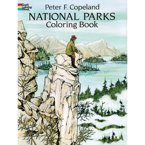 National Parks Coloring Book - Paperback