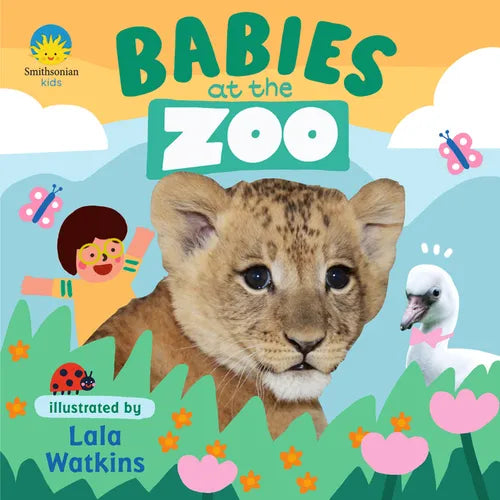 Babies at the Zoo - Board Book