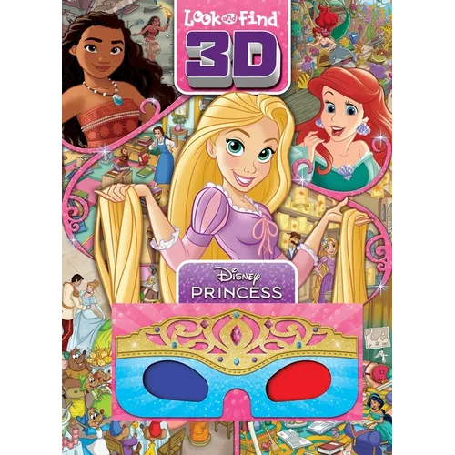 Disney Princess: Look and Find 3D - Hardcover