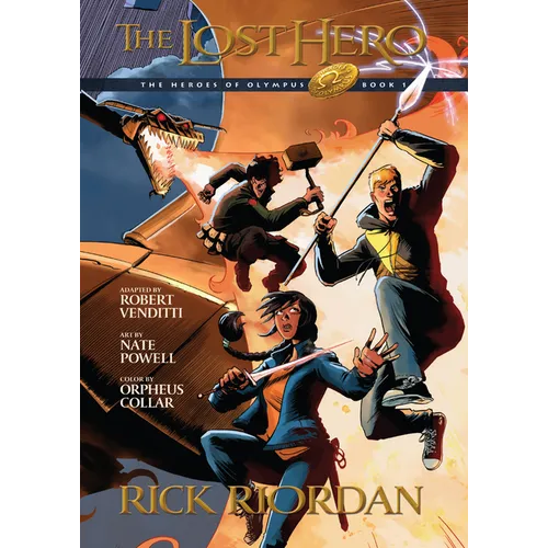 Heroes of Olympus, Book One: Lost Hero: The Graphic Novel, The-Heroes of Olympus, Book One - Paperback
