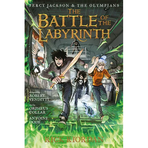 Percy Jackson and the Olympians: Battle of the Labyrinth: The Graphic Novel, The-Percy Jackson and the Olympians - Hardcover