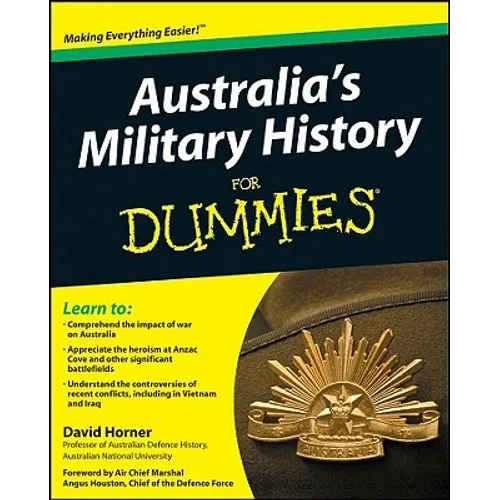Australia's Military History for Dummies - Paperback