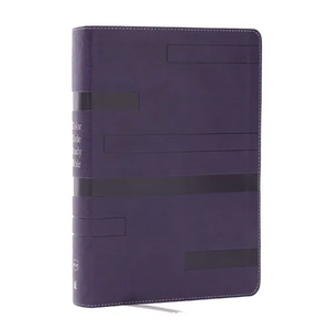 Color Code Study Bible, Revealing God's Truth Color by Color (Nkjv, Purple Leathersoft, Red Letter, Thumb Indexed) - Imitation Leather