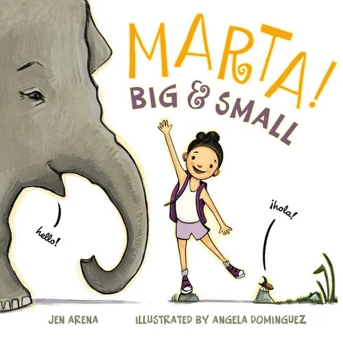 Marta! Big & Small - Board Book