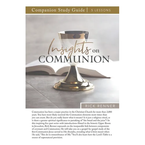 Insights on Communion Study Guide - Paperback