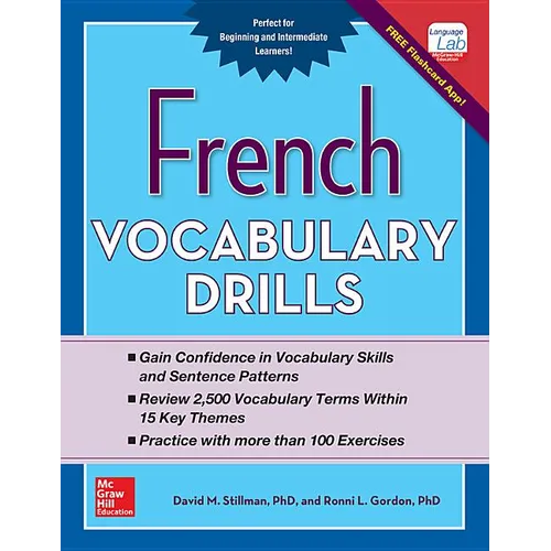 French Vocabulary Drills - Paperback