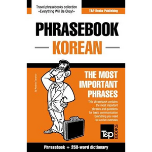 English-Korean phrasebook and 250-word mini dictionary - Paperback