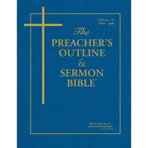 Preacher's Outline & Sermon Bible-KJV-Peter-Jude - Paperback