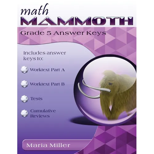 Math Mammoth Grade 5 Answer Keys - Paperback