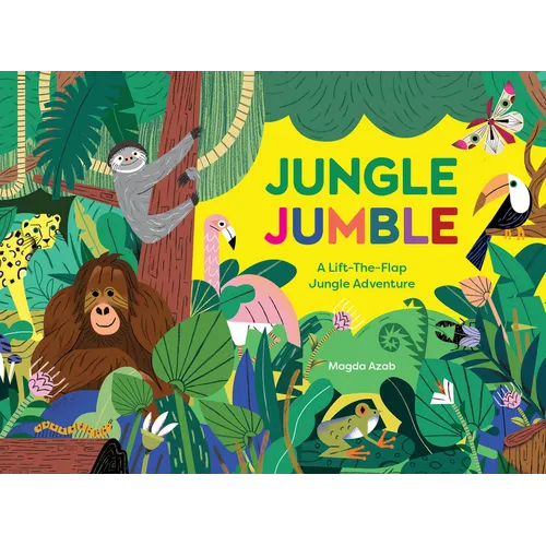 Jungle Jumble: A Lift-The-Flap Jungle Adventure - Hardcover