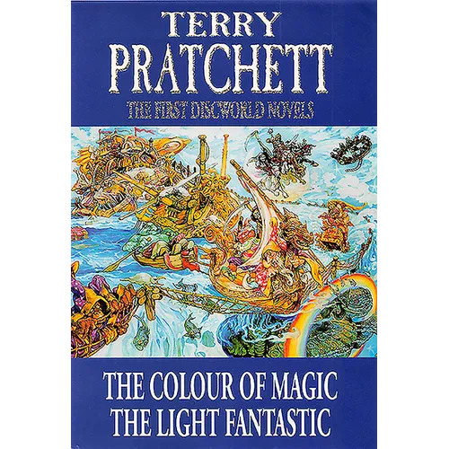 The First Discworld Novels: The Colour of Magic and the Light Fantastic - Hardcover