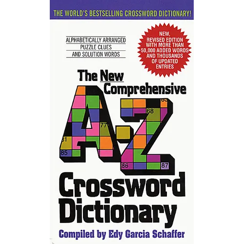 New Comprehensive A-Z Crossword Dictionary - Mass Market Paperbound