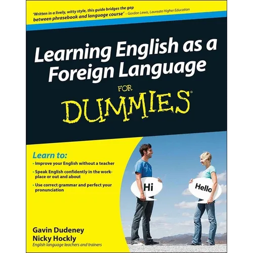 Learning English as a Foreign Language For Dummies [With CD (Audio)] - Paperback