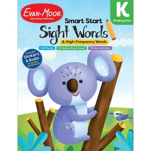 Smart Start: Sight Words, Grade K - Paperback