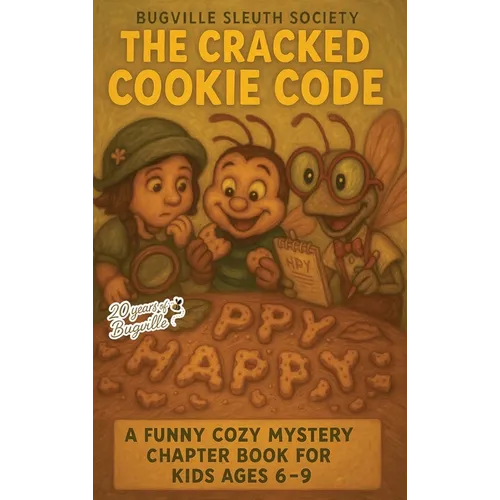 The Cracked Cookie Code: A Funny Cozy Mystery Chapter Book for Kids - Hardcover