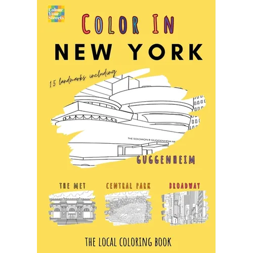 New York Coloring Book - Paperback