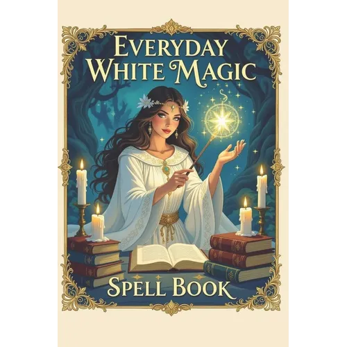 Everyday White Magic Spell Book: A Practical Guide to White Magic, Protection Spells, Manifestation Rituals, Healing Energy, Wiccan Practices, Moon Ma - Paperback