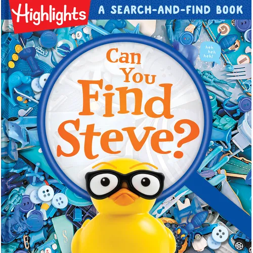 Can You Find Steve? Library Edition: A Search-And-Find Book - Hardcover