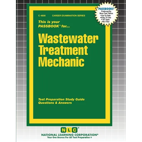Wastewater Treatment Mechanic - Paperback