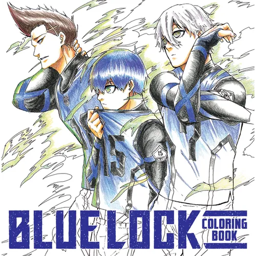 Blue Lock Coloring Book - Paperback