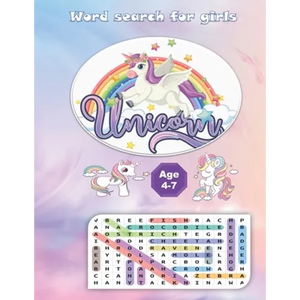 Word Search for girls: word search for girls .girls ages 4-8.Words Activity for Children - Paperback