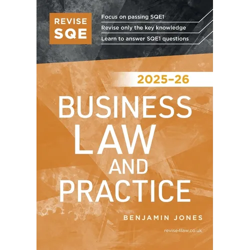 Revise SQE Business Law and Practice 2025-26 - Paperback