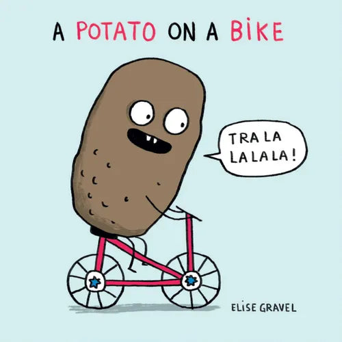A Potato on a Bike - Board Book