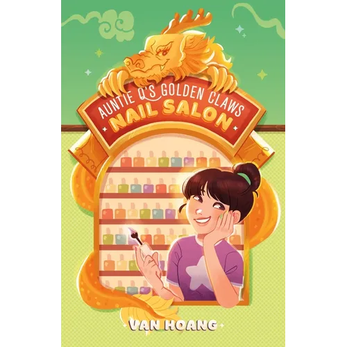 Auntie q's Golden Claws Nail Salon - Hardcover