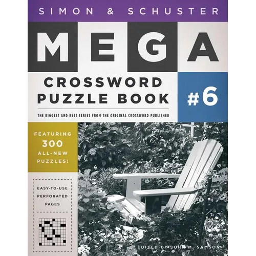 Simon & Schuster Mega Crossword Puzzle Book #6 - Paperback