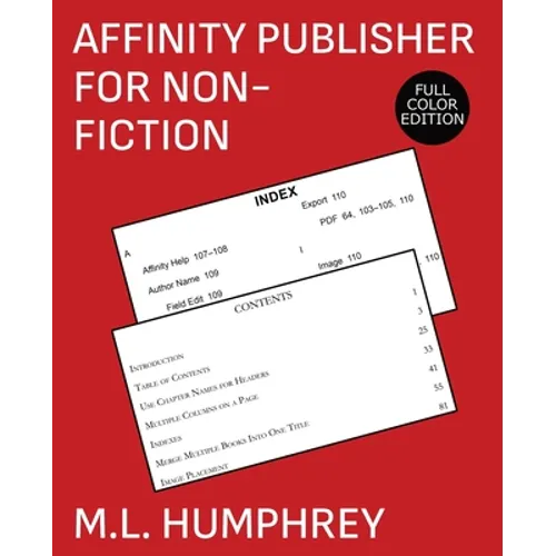 Affinity Publisher for Non-Fiction: Full-Color Edition - Paperback