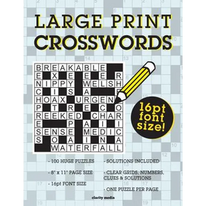 Large Print Crosswords - Paperback